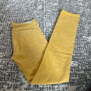 3/$50 Mustard Anthropologie corduroys